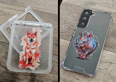 Coques GSM DTF UV